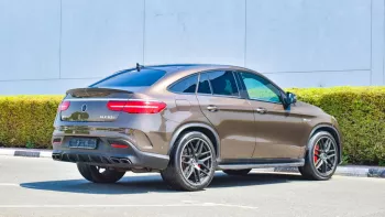 Mercedes Benz GLE 63 AMG S 2016 GCC Brown Color