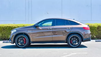 Mercedes Benz GLE 63 AMG S 2016 GCC Brown Color