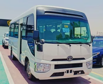 TOYOTA COASTER 4.2L V6 DSL M/T 2019 WHITE