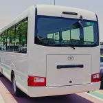 TOYOTA COASTER 4.2L V6 DSL M/T 2019 WHITE - Thumbnail 4