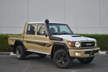 TOYOTA LAND CRUISER 2022 MODEL  79 DOUBLE CAB PICKUP V8 4.5L TURBO DIESEL 4WD MANUAL TRANSMISSION