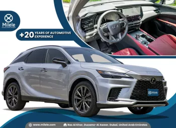 LEXUS RX 350 F-SPORT 2.4L PETROL AT MY2023 – SILVER