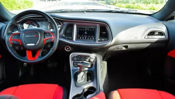 Dodge challenger 3.6L V6 2020 RWD Black and red color