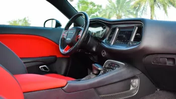 Dodge challenger 3.6L V6 2020 RWD Black and red color