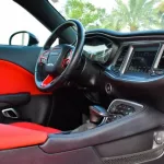 Dodge challenger 3.6L V6 2020 RWD Black and red color - Thumbnail 5