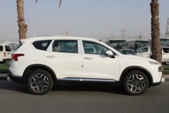 LHD - HYUNDAI SANTA FEE 2.5L 2023 PETROL 2WD LUXURY AUTOMATIC - WHITE