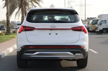 LHD - HYUNDAI SANTA FEE 2.5L 2023 PETROL 2WD LUXURY AUTOMATIC - WHITE
