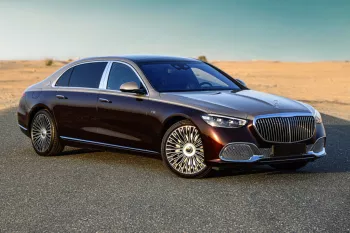 2022 MBZ MB 6.0 S680 4MATIC - Rubellite Red inside Black