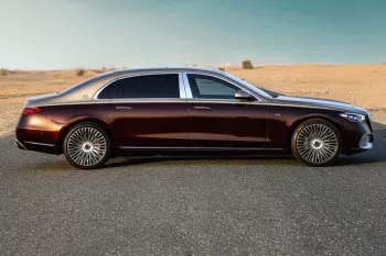 2022 MBZ MB 6.0 S680 4MATIC - Rubellite Red inside Black