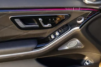 2022 MBZ MB 6.0 S680 4MATIC - Rubellite Red inside Black