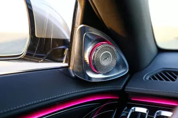 2022 MBZ MB 6.0 S680 4MATIC - Rubellite Red inside Black