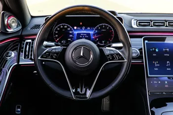 2022 MBZ MB 6.0 S680 4MATIC - Rubellite Red inside Black