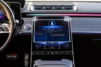 2022 MBZ MB 6.0 S680 4MATIC - Rubellite Red inside Black
