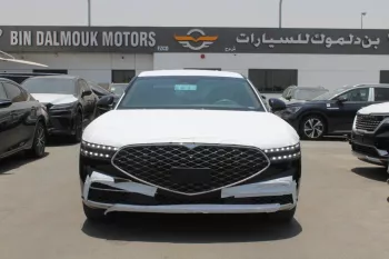 HYUNDAI GENESIS G90 LIMOUSINE AWD 3.5L Turbo super charged 2023 Black inside red