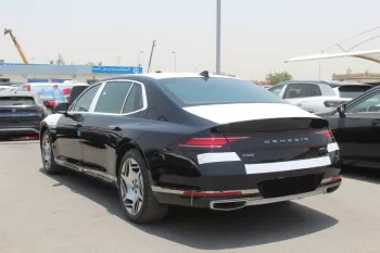 HYUNDAI GENESIS G90 LIMOUSINE AWD 3.5L Turbo super charged 2023 Black inside red