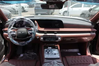 HYUNDAI GENESIS G90 LIMOUSINE AWD 3.5L Turbo super charged 2023 Black inside red