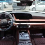 HYUNDAI GENESIS G90 LIMOUSINE AWD 3.5L Turbo super charged 2023 Black inside red - Thumbnail 17