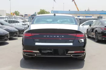HYUNDAI GENESIS G90 AWD 3.5L Turbo super charged 2023 Black inside white