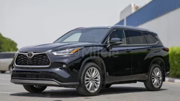 TOYOTA HIGHLANDER PLATINUM 2.4L PETROL AWD AT MY2023 – BLACK