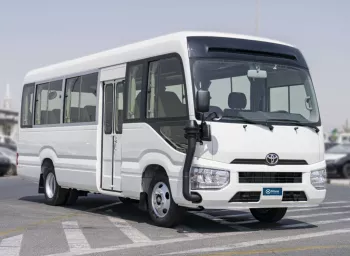 TOYOTA COASTER 4.2L DIESEL MT 30-SEATER MY2023 – WHITE