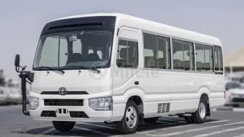 TOYOTA COASTER 4.2L DIESEL MT 30-SEATER MY2023 – WHITE