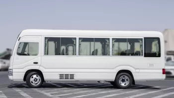 TOYOTA COASTER 4.2L DIESEL MT 30-SEATER MY2023 – WHITE