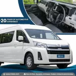TOYOTA HIACE HR 2.8L DIESEL AT 14SEATER MY2023 – WHITE (RHD) - Thumbnail 1