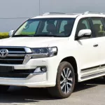 Toyota land cruiser GXR 2019 V8 4WD 4.6L white color - Thumbnail 1