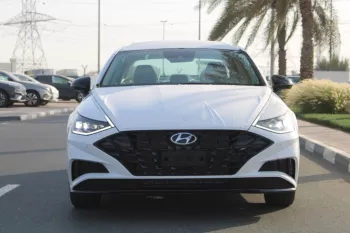 LHD - HYUNDAI SONATA 2.5L PETROL GLS LUXURY AUTOMATIC 2023 WHITE
