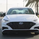 LHD - HYUNDAI SONATA 2.5L PETROL GLS LUXURY AUTOMATIC 2023 WHITE - Thumbnail 1