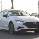 LHD - HYUNDAI SONATA 2.5L PETROL GLS LUXURY AUTOMATIC 2023 WHITE - Thumbnail 2