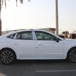 LHD - HYUNDAI SONATA 2.5L PETROL GLS LUXURY AUTOMATIC 2023 WHITE - Thumbnail 3