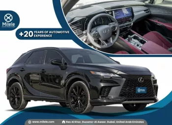 LEXUS RX 500 2.4L PETROL HEV AT MY2023 – BLACK