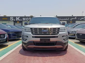 FORD EXPLORER XLT FULL OPTION 3.5L V6 SILVER COLOR 2016