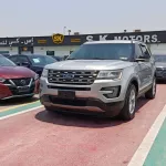 FORD EXPLORER XLT FULL OPTION 3.5L V6 SILVER COLOR 2016 - Thumbnail 3