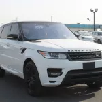 LAND ROVER RANGE ROVER 2017 3.0L PETROL AWD White Color - Thumbnail 2