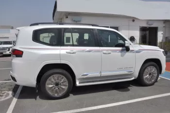 LHD - TOYOTA LANDCRUISER 300 3.3L V6 DIESEL TWIN TURBO GXR HIGH AUTOMATIC 2023 WHITE