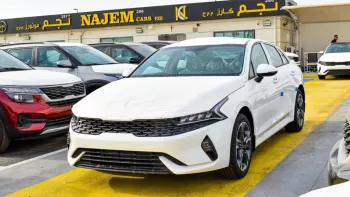 KIA K5 FWD 2.0L V4 White Color 2023 Model Year