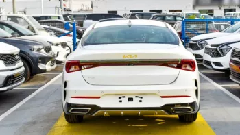 KIA K5 FWD 2.0L V4 White Color 2023 Model Year