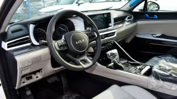 KIA K5 FWD 2.0L V4 White Color 2023 Model Year