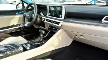 KIA K5 FWD 2.0L V4 White Color 2023 Model Year