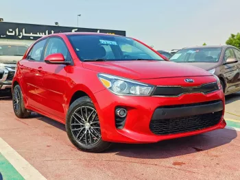 KIA RIO HATCHBACK 1.6L V4 PETROL RED 2019 USED