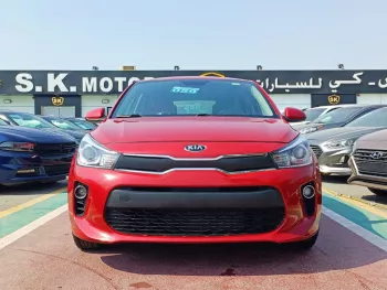 KIA RIO HATCHBACK 1.6L V4 PETROL RED 2019 USED