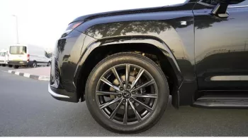Lexus LX600 F Sport 3.5l V6 4WD 2023 black color