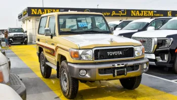 New Toyota Land Cruiser Hard Top 4.0L V6 4WD 2023 Petrol Beige Color