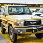 New Toyota Land Cruiser Hard Top 4.0L V6 4WD 2023 Petrol Beige Color - Thumbnail 1