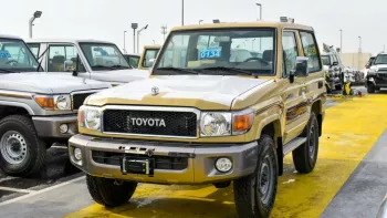 New Toyota Land Cruiser Hard Top 4.0L V6 4WD 2023 Petrol Beige Color