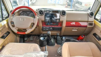 New Toyota Land Cruiser Hard Top 4.0L V6 4WD 2023 Petrol Beige Color