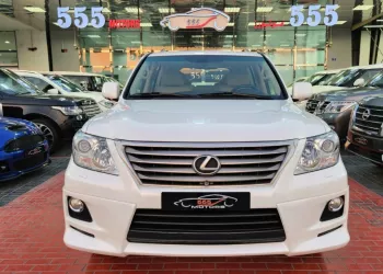 Lexus LX570 2011 4WD V8 White Color