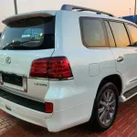 Lexus LX570 2011 4WD V8 White Color - Thumbnail 4